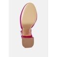 thumbnail image 5 of Hettie Satin Rhinestone Embellsihed Strap Platform Heels, 5 of 5