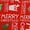 Red-1, variant on Sumhomie Christmas Printed Short Dining Chair Slipcover Cover