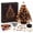 Halloween, variant on Jingle Beads Christmas Tree, DIY Beaded Tree Craft Kit with Seasonal Theme Options, Metal Frame, Angel Topper & Ornament Charms, Holiday Tabletop Decor