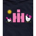 thumbnail image 3 of Case IH - Logo Chickens - Youth and Toddler Pullover Fleece Hoodie, 3 of 5