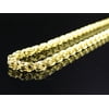 10k Gold Byzantine Chain Necklace (4mm) -30"