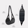 thumbnail image 2 of Adjustable Airplane Footrest, Portable Travel Footrest for Flights, Travel Accessories, Holiday Comfort, Adjustable Height Foot Rest, Christmas Travel Gift, Footrest for Travel Adj Makeup Organizers, 2 of 3