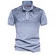 thumbnail image 1 of Camisas de Manga Larga para Hombres Impresión Turndown Collar Blusa Casual, Camisa de Moda de Manga Corta para Hombres, 1 of 3