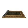 thumbnail image 2 of Ahgly Company Indoor Rectangle Abstract Brown Modern Area Rugs, 7' x 9', 2 of 4