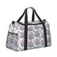 thumbnail image 2 of Disketp Violets Flowers Bolsa de Viaje Tipo Duffle, Bolso de Mano para Fin de Semana para Mujer, Bolsa de Gimnasio Ligera para Hombre, Esencial para Viajes, 2 of 7