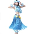 thumbnail image 4 of Falda de hierba peinada de flujo grueso completo de 80 cm, conjunto de ocho piezas, falda de hierba, falda de hierba para baile, conjunto de falda de hierba para adultos, 4 of 5