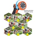 thumbnail image 3 of Boquilla De Pulverización De Agua De 8 Modos Ajustables, Pistola De Pulverización De Jardín Antideslizante, Pistola De Pulverización, Gatillo Frontal, Boquilla De Alta Presión Vogacara HA014074-00, 3 of 7