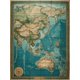 thumbnail image 1 of Qisvanset 12x16 Inch Crimson Moon Great Waves Canvas Print Wall Art, 1 of 5