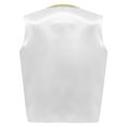 thumbnail image 2 of TSSOE Boys Arabian Prince Vest Open Front Medieval Waistcoat for Carnival Party Dress Up White 8, 2 of 7