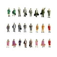 thumbnail image 1 of 10pc Scale 1 : 87 Model Railway Painted Train Street Figures Worker People N1, 1 of 5