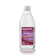 OneLAX Magnesium Citrate | cherry Flavour | 10Fl.oz | Relief Of Occational Constipation