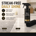 thumbnail image 7 of Daily Stone Cleaner, Countertop Cleaner for Granite and Quartz, 4.06 fl oz Stone Surface Spray Kit with Microfiber Cloth for Kitchen Vanity Care, 7 of 7