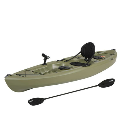 Lifetime Tamarack Angler 100 Fishing Kayak (Paddle Included), (Best Affordable Tandem Kayak)