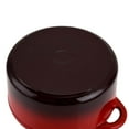 thumbnail image 5 of Hamilton Beach 5.5 Quart Enameled Cast Iron Covered Round Dutch Oven Pot, Red, 5 of 7