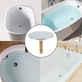 thumbnail image 5 of Tapón para bañera de 72 mm, tapones para bañera, tapón para fregadero, desagüe para bañera, tapón de drenaje para bañera con junta de repuesto, apto para bañera, inoxidable e impermeable, 5 of 5