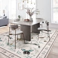 thumbnail image 4 of Soft Modern Area Rug for Living Room, Bedroom, Durable Home Decor Carpet, 8x10ft, Elegant Cyan, 4 of 8