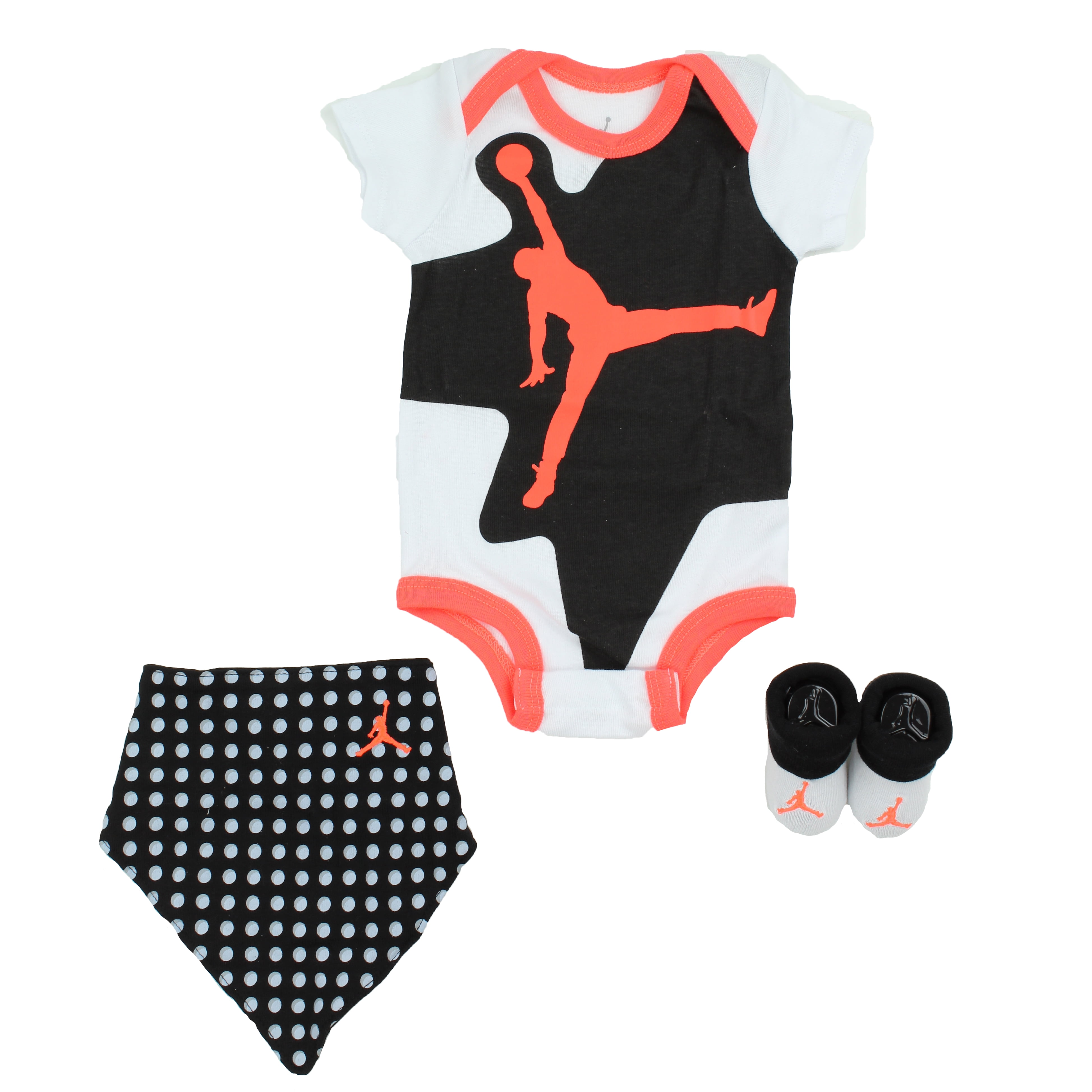 Air Jordan Air Jordan Infant 3 Piece Box Set (White (001), 06 Months