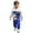 Set 8# Blue, variant on oqasdz Boys Sweatsuit Dinosaur Print Hooded Sweatshirt and Jogger Pants Warm Lined Casual Athletic Sports Play Outfit for Kids and Toddler