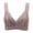 Purple, variant on Women'S Lace Bra Seamless Thin Cup Floral Lace Bra Plus Size Back Smooth Push Up Bra Full Cup Sexy Lace Bra