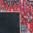 thumbnail image 6 of SAFAVIEH Serapi Glenn Oriental Area Rug, Red/Blue, 6'7" x 6'7" Round, 6 of 8