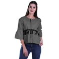 thumbnail image 4 of Moomaya Hauts Boho en Coton Blouses Décontractées d'Été Col Rond T-Shirt, 4 of 4