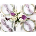 thumbnail image 5 of (80 PACK) EcoQuality 6.3" inch Round White Plastic Plates with Gold Rim Design - Disposable China Like Party Plates, Heavy Duty Dessert Plates, Dinner Plate, Salad, Wedding, Serveware, 5 of 5