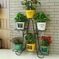 thumbnail image 1 of Soporte multifuncional para interior y exterior, estructura de hierro resistente, soporte para plantas de metal, fácil de montar, resistente a la intemperie, aspecto elegante para diversas ocasiones,, 1 of 4