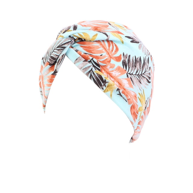 Sonducket Sombrero de mujer, varios colores, transpirable, dulce regalo, sombreros para dormir, nudo preatado, multiusos, plisado, exquisita Sombreros hoja azul del lago