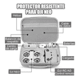 thumbnail image 4 of Bolsa De Almacenamiento Impermeable Para Dji Neo Drone Grey Xtellar Gris Oscuro, 4 of 4