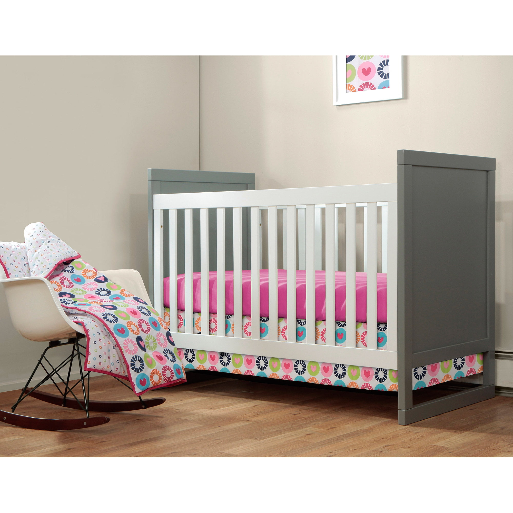 circle crib bedding