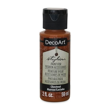 DecoArt Stylin Textile Paint - Chestnut, 2 oz