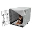 thumbnail image 2 of Anchor Dog Crate Cover, Yachting Theme Pattern with Abstract Ocean Waves and Blue Stars, Easy to Use Pet Kennel Cover for Medium Large Dogs, 35" x 23" x 27", Beige Blue Pale Blue, by Ambesonne, 2 of 6