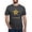 Dark Heather, variant on CafePress - U.S. Army® Black And Gold Log Men's Deluxe T Shirt - Mens Tri-blend T-Shirt