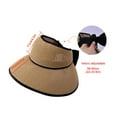 thumbnail image 3 of Kiplyki Women's Sunshade Breathable Sun Hat Bow Outdoor Tourism Fisherman Hat, 3 of 4