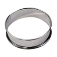 thumbnail image 2 of Anillos Para Magdalenas Con Formas De Galletas, Cortador De Galletas Para Hornear DIY De Acero Inoxidable Para El Hogar, Color Plateado, 8cm, 2 of 8