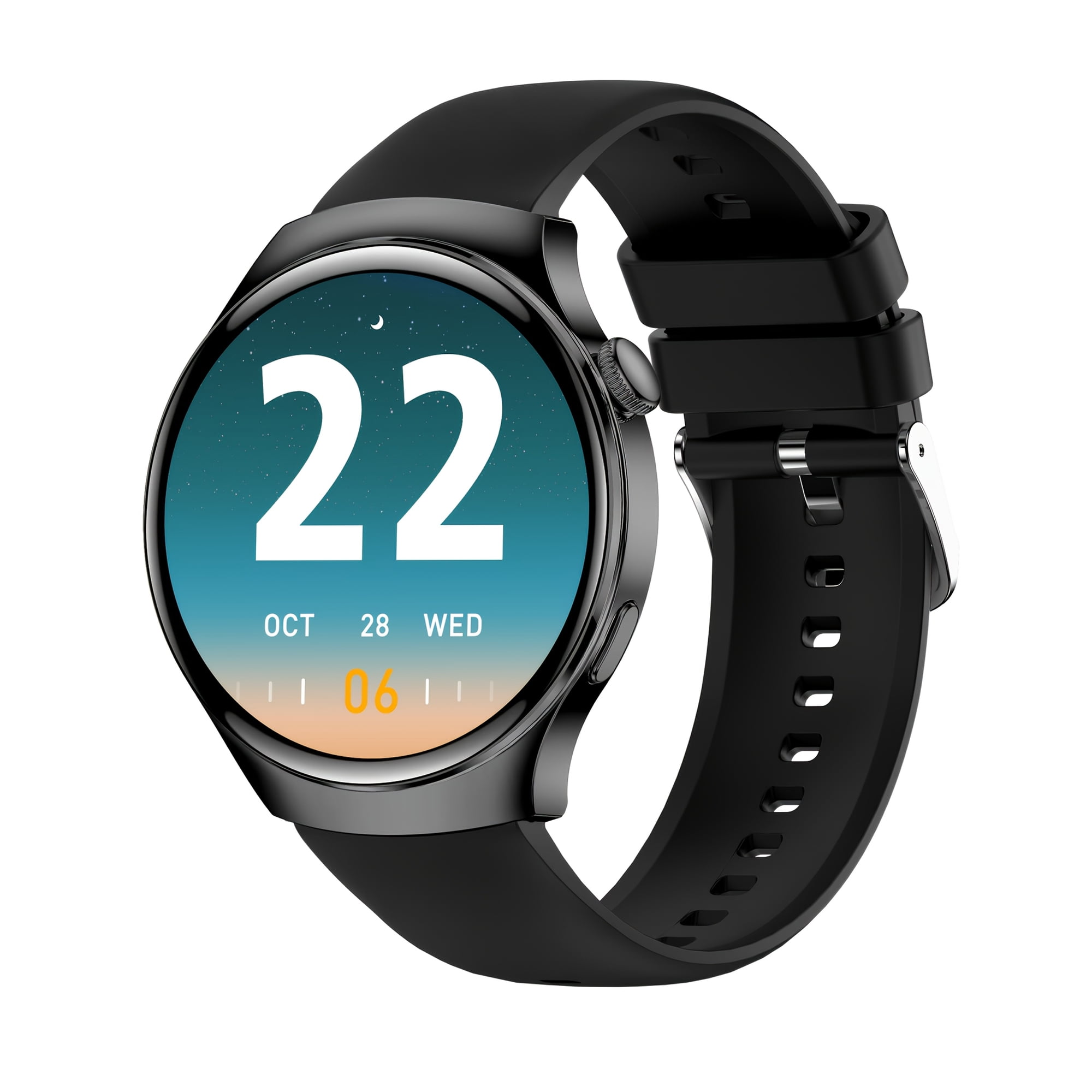 Watch 4 Pro Smartwatch: Wireless Calls, Weather Alerts, Music Control, Notifications, Fitness Tracker for Men & Women, Compatible with Android iPhone