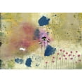 thumbnail image 2 of Ogren, Sarah 18x14 Black Ornate Wood Framed with Double Matting Museum Art Print Titled - Three Pansies, 2 of 4