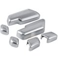 thumbnail image 2 of 30 Uds interruptor de botones de ajuste de puerta de coche cromado para Clase E W204 W205 W212 W218 X204 X166, 2 of 4