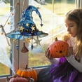 thumbnail image 6 of JoyMoreHome Witch Hat Halloween Hanging Decorations, 2D Acrylic Witch Hat Window Hanging Sun Catcher Decor, Home Holiday Theme Decoration, 6 of 6