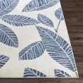 thumbnail image 2 of Tropical Machine Woven Bodrum Area Rug #26378 - Pale Blue - 8'10'' x 12', 2 of 2