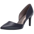 thumbnail image 1 of Bandolino Grenow Heel Navy Smooth/Lizard 8.5, 1 of 3