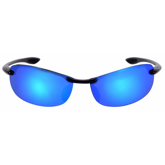 "The Raptor" Lunettes de Soleil Polarisées Bifocales Légères pour Hommes et Femmes - Bleu Route Ouverte - 1,75