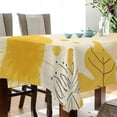 thumbnail image 4 of 54x54 Inch Tablecloth Polyester Square Tablecloth for Home Kitchen Dinner Decor Abstract Summer Background, 4 of 9