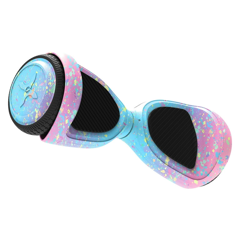 Hover 1 My First Hoverboard for Children 80 lbs Max Weight LED Headlights Pink Splatter Walmart