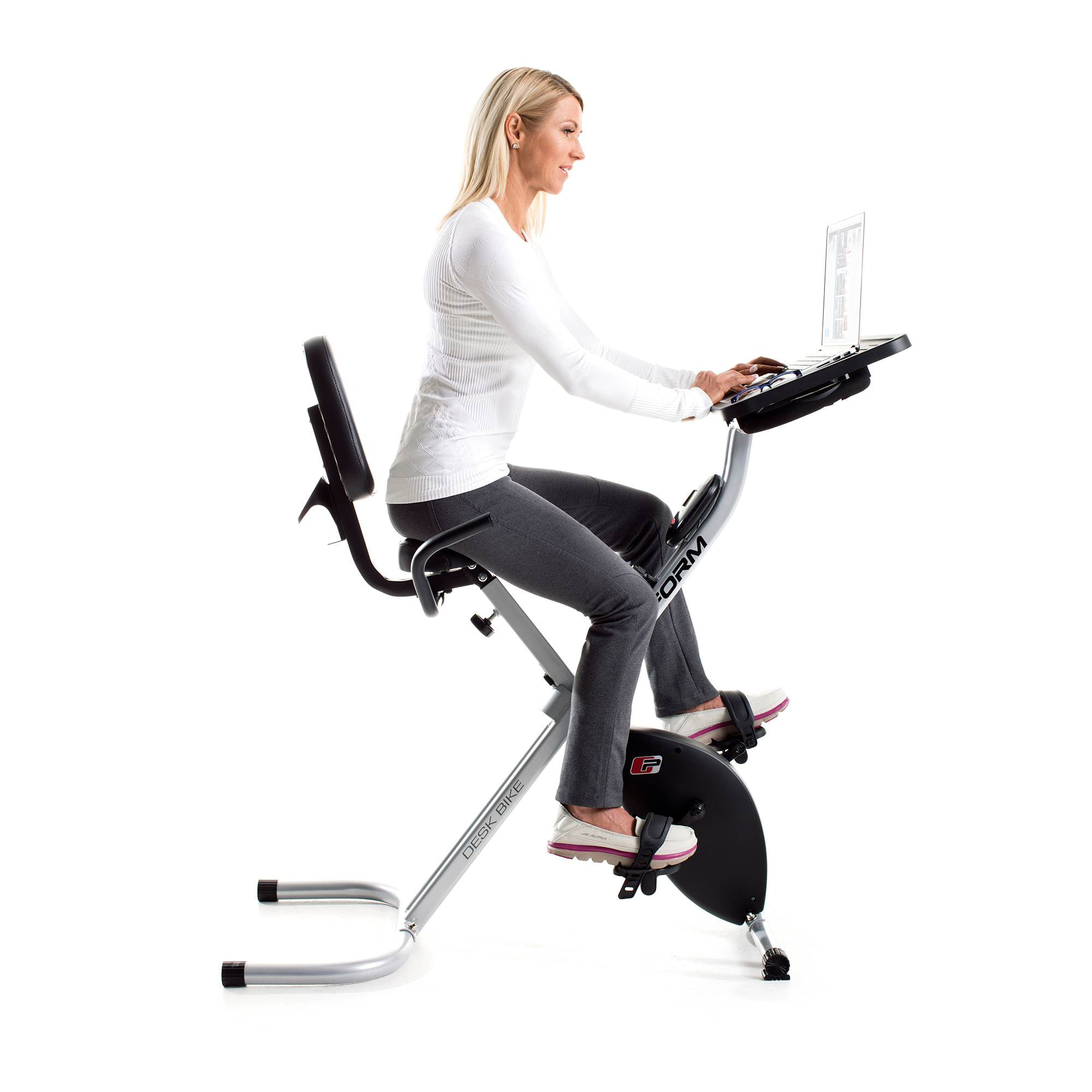 Proform desk exercise bike sale