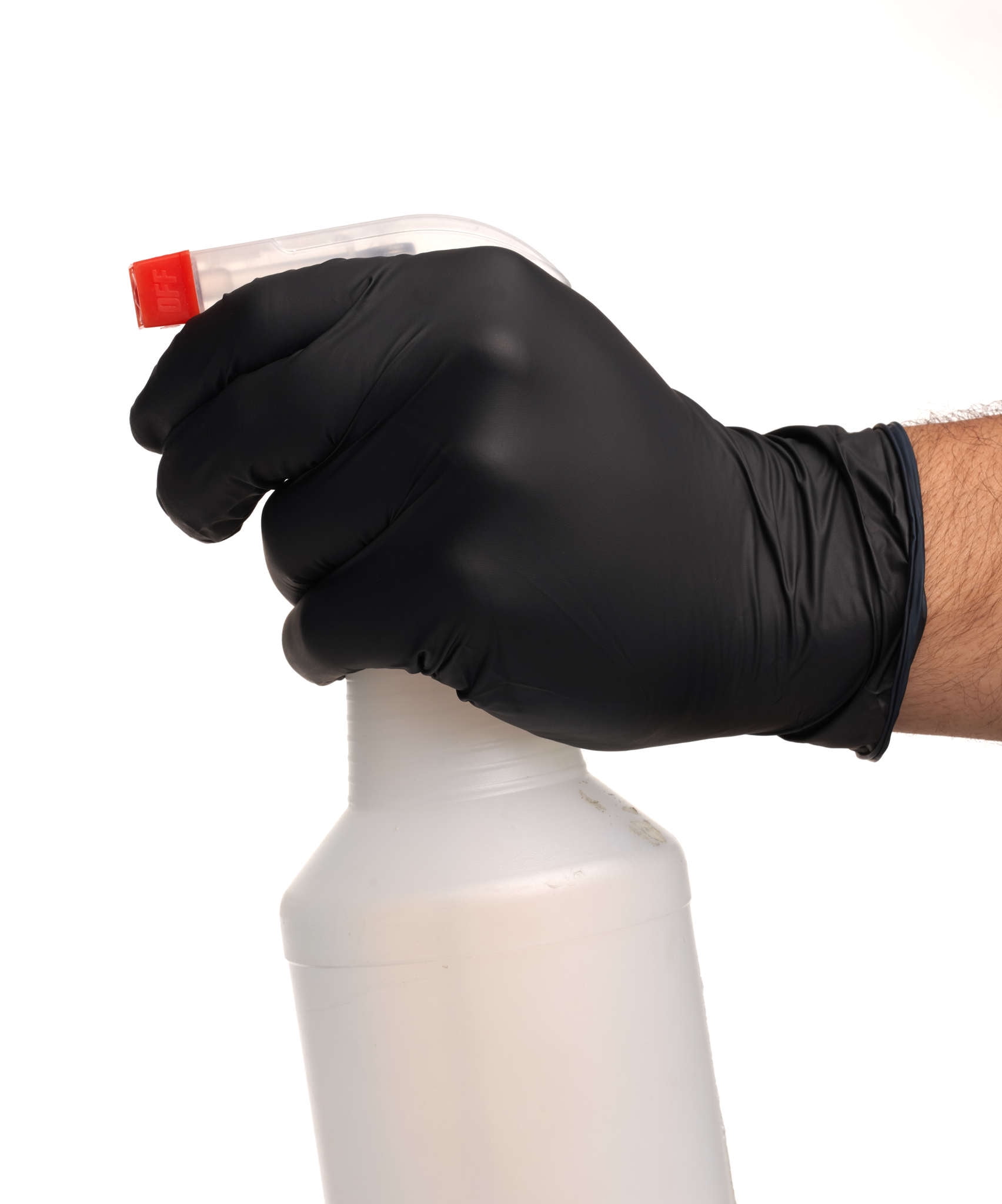 [200 Pack] Medium Black Nitrile Exam Gloves - Disposable, Latex Rubber Free, Powder Free, Black Gloves, Non Sterile, Food Safe, 4 Mil, Black Color, Convenient Dispenser by EcoQuality