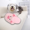 thumbnail image 1 of Juguete chillón para perros, zapatilla de felpa, juguete masticable para cachorros, papel arrugado para dormir duradero, entrenamiento para olfatear, Rosa, 1 of 10