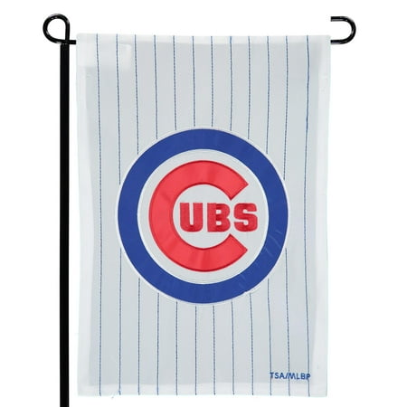 Chicago Cubs 12 5 X 19 Applique Double Sided Garden Flag No