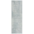 thumbnail image 2 of SAFAVIEH Adirondack Wyatt Traditional Distressed Runner Rug, Slate/Ivory, 2'6" x 16' - Transitional Modern Design, Slate & Ivory, Ideal for Living Room, Bedroom, Dining Space, Entryway, Hallway, Kitc, 2 of 12