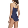thumbnail image 2 of Beyond Control Swimwear womens  Solid Essentials Mesh High Neck One-Piece, 14,, 2 of 3